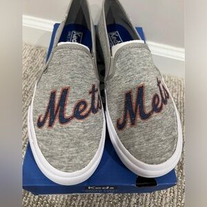 NEW! New York Mets Keds Women's Double Decker Slip-On Sneakers
